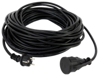 REV Produžni kabel IP44 25m crni