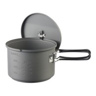 ESBIT Set za kuhanje s alkoholnim plamenikom, lonac 1,5 L, aluminij, crni