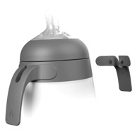 NANOBEBE Ručkice za Flexy bočicu 2 kom, siva