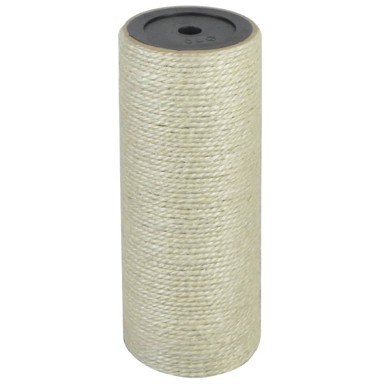 Grebalica za mačke 8x20 cm, 10 mm, bež