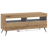 LED TV kabinet od konstruiranog drva, staro drvo