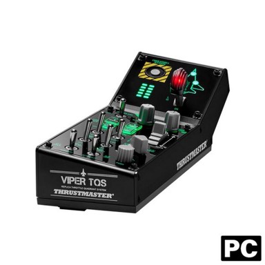 THRUSTMASTER Panel Viper Panel, kontrolna ploča s 43 tipke, osvijetljeni indikatori, kompatibilna s PC