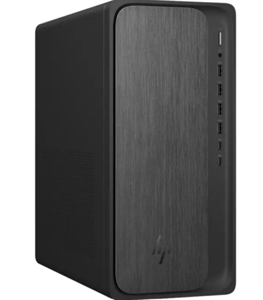 HP Stolno računalo OmniDesk M02-0157ng / AMD Ryzen 5 8500G, 16 GB DDR5 RAM, 512 GB SSD, AMD Radeon Graphics, bez operativnog sustava, crna