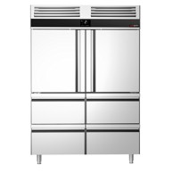 GGM GASTRO Inox hladnjak KSF1482TS GN 2/1 Premium 1400 l, srebrna