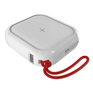 MIPOW Powerbank prijenosni punjač Power Cube, 10000mAh, bežični, bijeli