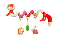 Edukativna igračka lisica, šarena