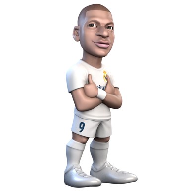 Figura Real Madrid Kylian Mbappe Minix, 12 cm