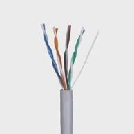A-LAN Mrežni kabel, KIU5PVC305NC, 305 m, Cat5e, U/UTP (UTP), sivi