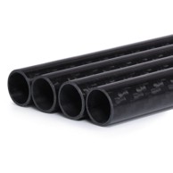 ALPHACOOL Cijev HardTube 13mm, 4x 80cm, karbon