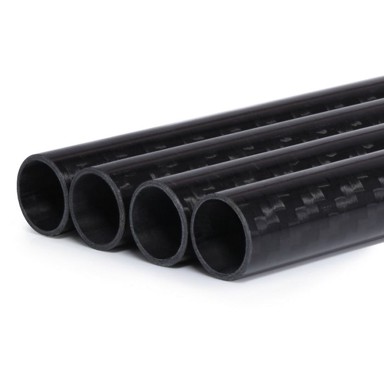 ALPHACOOL Cijev HardTube 13mm, 4x 80cm, karbon