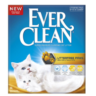 EVER CLEAN Pijesak za mačke Litterfree Paws 6 L