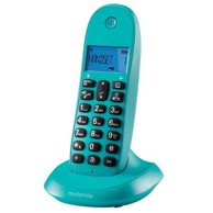 MOTOROLA DECT telefon C1001LB+, tirkizni