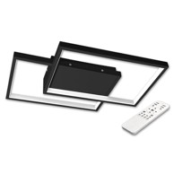 LED Visilica Galaxis Polaris, 45W, 42x30x6 cm, crna