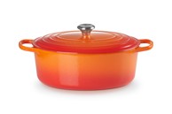 LE CREUSET Ovalni lonac Signature 7,5 L, narančasti