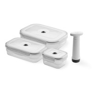COMPACTOR Set s 3 kutije za hranu i vakuumska pumpica Food Saver