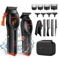 MAXGROOM set aparata za šišanje i trimera WF-3908, crni