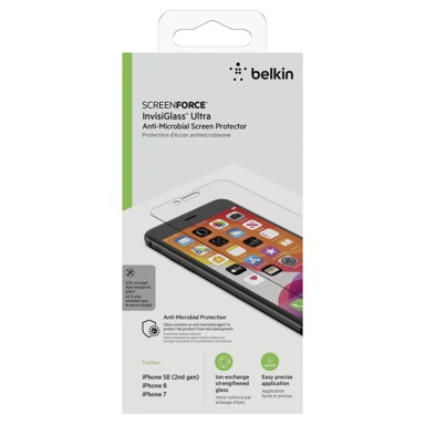 BELKIN Zaštitno staklo ScreenForce InvisiGlass Ultra za iPhone 6/6s/7/8/SE