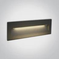 ONE LIGHT Ugradbena svjetiljka led/7w/3000k/550lm/240v ip65 antracit dm68068c/an/w