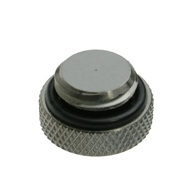 BITSPOWER Čep za zatvaranje, G1/4 inča AG, sjejno crni