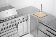 Inox kutni modul 4417, srebrna