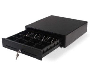 KASROW POS ladica za novac EUR 410×420×100mm KER-410, crna