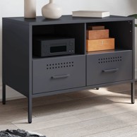 TV ormarić antracit 68x39x50,5 cm hladno valjani čelik