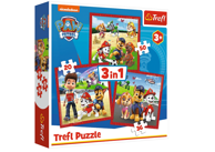 Puzzle 3u1 SRETNI PSIĆI