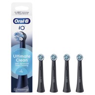 ORAL-B iO zamjenske glave Ultimate Clean Black 4 kom, crne