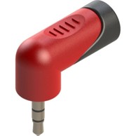 ONE Kutni stereo adapter 3,5 mm muški – 3,5 mm ženski RPAN200