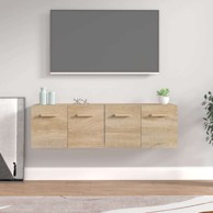 Zidni ormarići, 2 kom, 60 x 36,5 x 35 cm, drveni, sonoma hrast