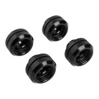 CORSAIR Ravna spojnica Hydro X Series XF Hardline, G1/4 inča AG na 14 mm AD Hardtube, 4 kom, crna