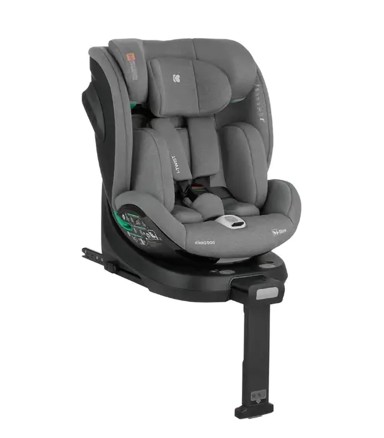 KIKKA BOO Autosjedalica iTwist iSize 40-150 cm Siva