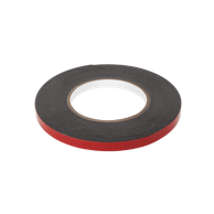 REBEL Obostrana spužvasta traka 1 mm x, crna
