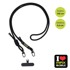 MAXMOBILE Vezica za mobitel 6 mm, crna