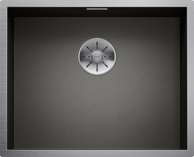 BLANCO Sudoper ZEROX 500-U InFino DARK STEEL, bez dalj.upr.