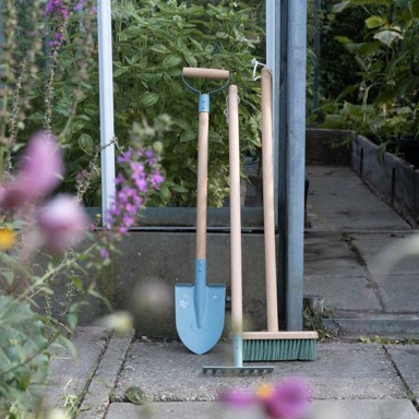 LITTLE DUTCH Grablje Forest Friends, drvene s metalnim nastavkom, +4 godine