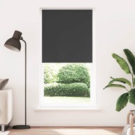 Rolo zavjesa blackout crna 115x210 cm širina tkanine 110,7 cm