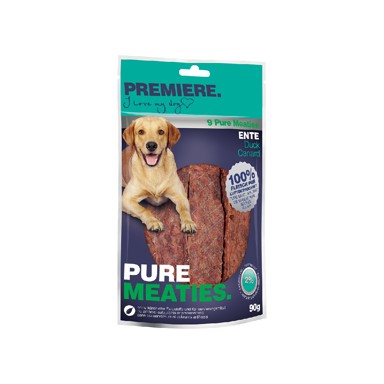 PREMIERE Poslastica za pse Pure Meaties patka 90 g