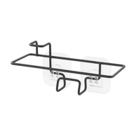 METALTEX Metalni organizator za sudoper Lava, mat crni, s postavljanjem bez bušenja