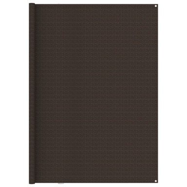 Tepih za šator, 250 x 500 cm, smeđi