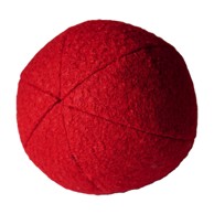 MIOLI DECOR Ukrasni jastuk od boucle tkanine ø 25 cm Top