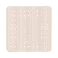 WENKO Bež protuklizni otirač za kupaonicu Mirasol, 54 x 54 cm