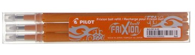 PILOT FRIXION ulošci za pisaljku s gelom, narančasti
