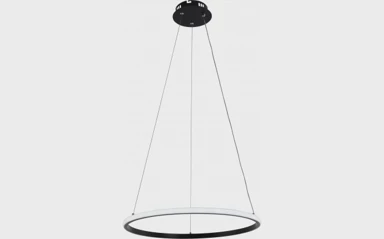 LED viseća svjetiljka CCT 30W s mogućnošću prigušivanja + daljinski upravljač, crna