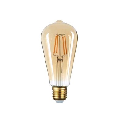 LED žarulja 4W, E27, Filament, ST64, zlatna