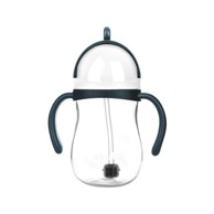 AKUKU Bočica sa slamčicom utega plavo/bijela