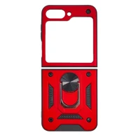 MAXMOBILE Maska Anti-Shock With Ring, Samsung Galaxy Z Flip 8, crvena