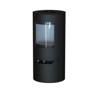 THERMIA Peć na drva Hiron V2, crna