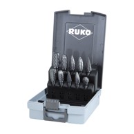 RUKO Set glodala rotacijskih Biax 10-dijelni 116003RO