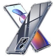 TECHSUIT Prozirna maskica otporna na udarce Shockproof Clear Silicone za Motorola Edge 30 Fusion